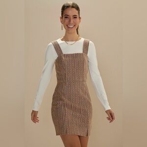 Francesa’s - Small NWOT - Pam waisted tweed mini dress
